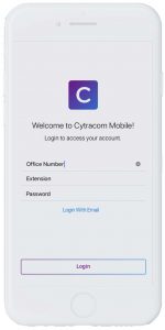 Voip services Welcome app