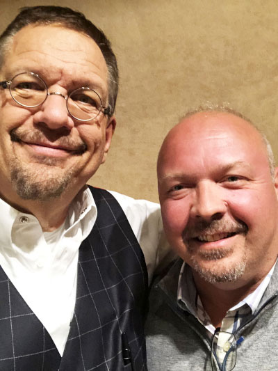 Brain Bratchie with Penn Jillette