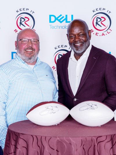 Brain Bratchie with Emmitt Smith