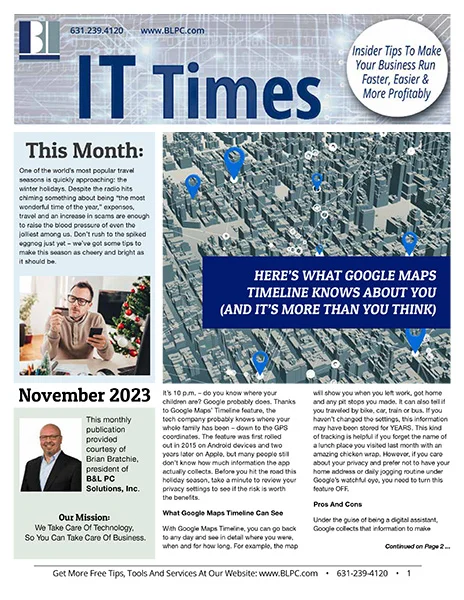 BLPC news in IT Times November 2023