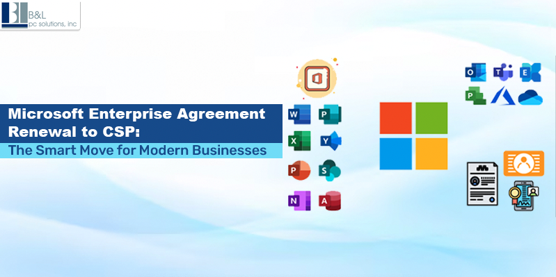 Microsoft Enterprise Agreement Renewal to CSP: The Smart Move for Modern Businesses