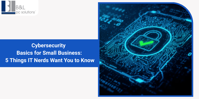 Cybersecurity Basics for Small Business 5 Things IT Nerds Want You to Know